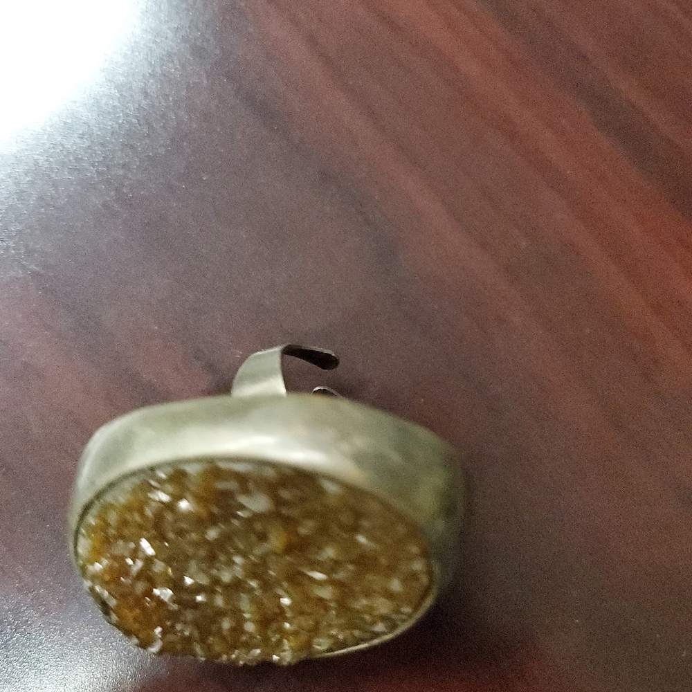 Egg shape adjustable ring - Picture 3 of 5